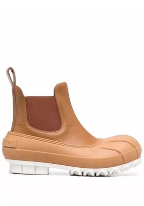 Stella McCartney elasticated-panel ankle boots - Brown