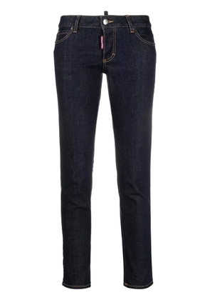 DSQUARED2 cropped slim-fit jeans - Blue