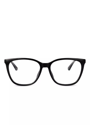 Calvin Klein cat-eye frame glasses - Black
