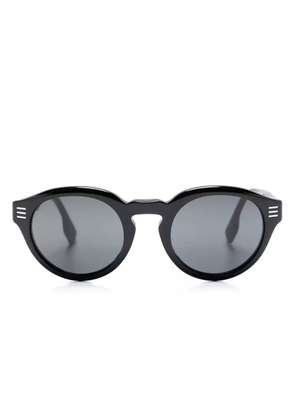 Burberry Eyewear round-frame stud-detailed sunglasses - Black