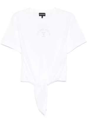 Emporio Armani logo-print T-shirt - White