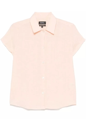 A.P.C. Marina shirt - Orange