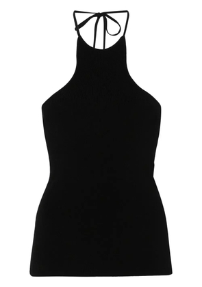 ISABEL MARANT Oracy ribbed-knit tank top - Black