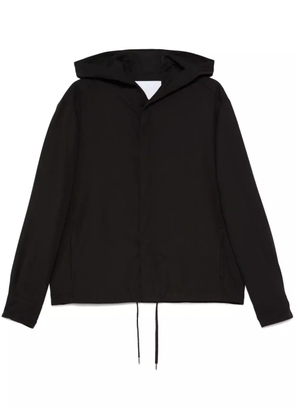 Costumein twill-weave hoodie - Brown