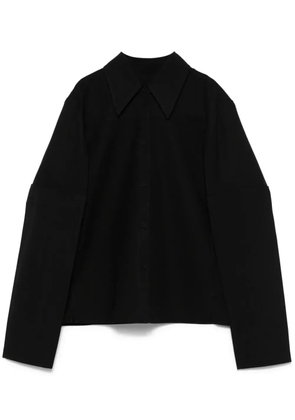 Jil Sander classic-collar shirt - Black