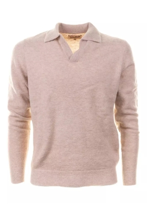 MC2 Saint Barth v-neck polo-collar sweater - Neutrals
