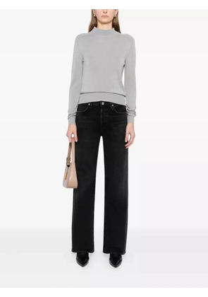 Citizens of Humanity ANNINA high-raise wide leg jeans - Black