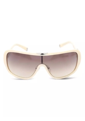 Louis Vuitton Pre-Owned rhinestone-embellished sunglasses - White