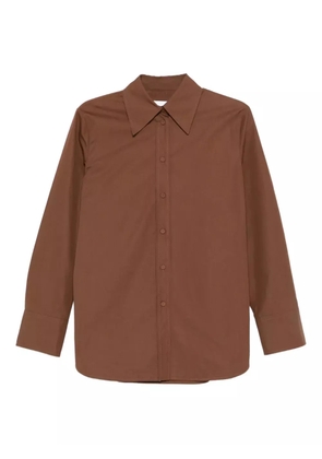 Jil Sander button-down long-sleeve shirt - Brown