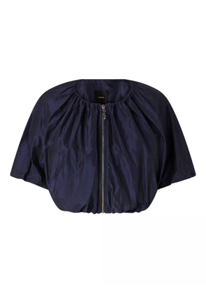 PINKO cropped jacket - Blue