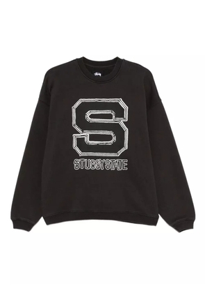 Stüssy cotton blend sweatshirt - Black