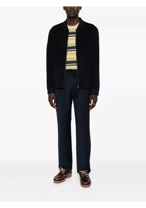 AMARÁNTO zip-up pouch-pocket jacket - Blue