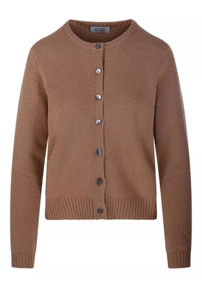 BeYou buttoned cardigan - Brown