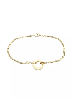 Cartier 10s 18K yellow gold diamond Love Circle bracelet