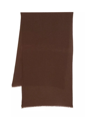 19 Andrea’S 47 fringed-trim scarf - Brown