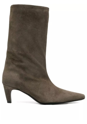 Jude pointed-toe boots - Brown