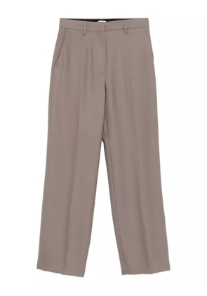 Covert pressed-crease trousers - Neutrals