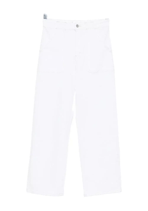 FRAME The Modern Pocket Wide wide-leg jeans - White