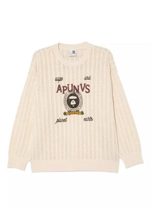AAPE BY *A BATHING APE® Moonface jumper - Neutrals