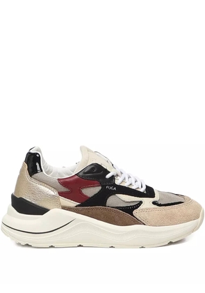 D.A.T.E. panelled-design sneakers - Neutrals