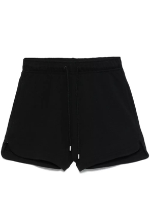 PINKO logo-print track shorts - Black