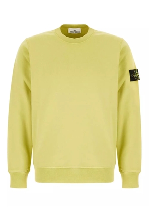 Stone Island Compass-patch cotton sweatshirt - Green