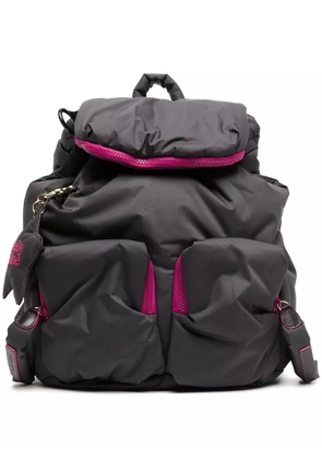 See by Chloé Joy Rider embroidered-logo backpack - Black