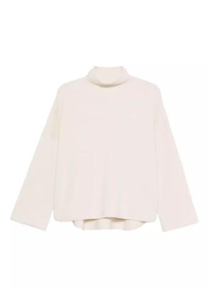 Allude roll-neck sweater - Neutrals