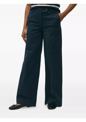 Brooks Brothers wide-leg trousers - Blue