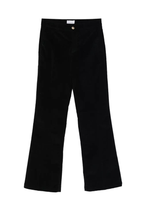 40 WEFT corduroy flared trousers - Black