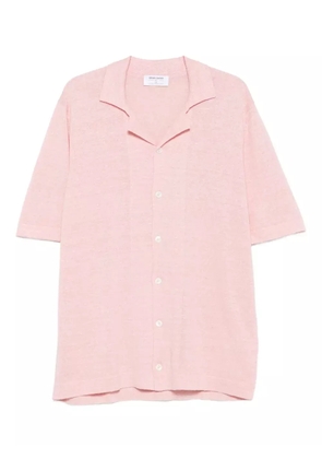 Gran Sasso short-sleeve button shirt - Pink