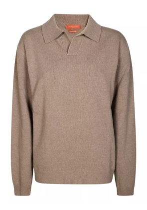 Daniele Fiesoli ribbed-cuffs sweater - Brown