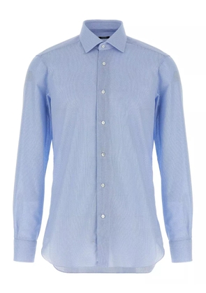 Barba cotton shirt - Blue