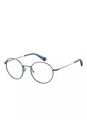 Polaroid round-frame glasses - Blue