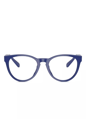 Versace Eyewear round-frame glasses - Blue
