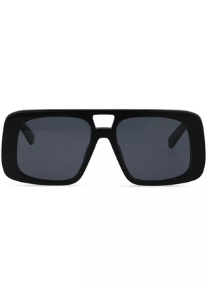 Stella McCartney Eyewear square oversize-frame sunglasses - Black