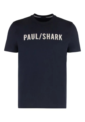 Paul & Shark logo-print T-shirt - Blue