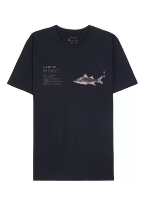 Osklen Kamuri fish-print T-shirt - Black