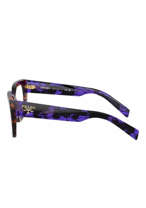 Prada Eyewear Vista square-frame glasses - Brown