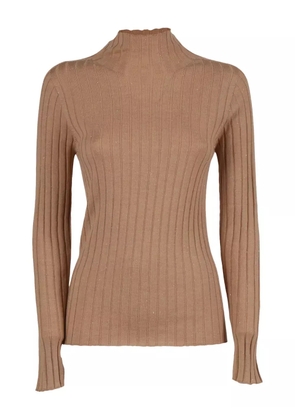 Peserico ribbed knitted sweater - Neutrals