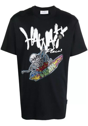 Philipp Plein graphic-print short-sleeved T-shirt - Black