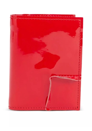 Comme Des Garçons Wallet leather wallet - Red
