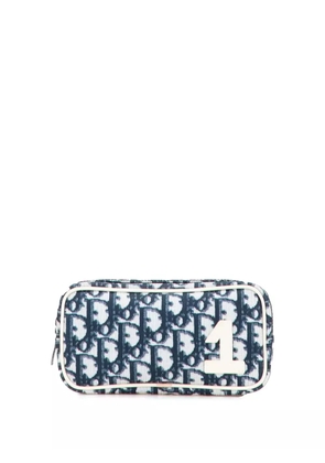 Christian Dior Pre-Owned 2001 Diorissimo Trotter Canvas Cosmetic pouch - Blue