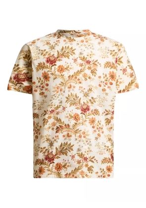 ETRO floral-print cotton T-shirt - White