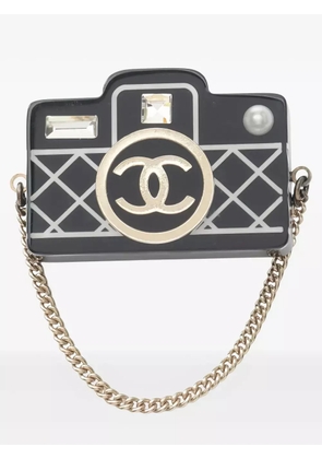 CHANEL Pre-Owned 1986-1988 Camera-motif brooch - Gold
