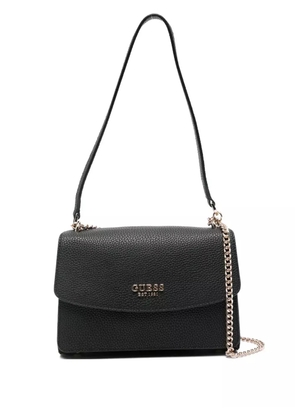 GUESS USA logo-plaque shoulder bag - Black