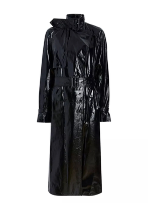 Proenza Schouler Sabina lacquered coat - Black