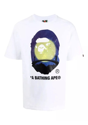 A BATHING APE® The Star Festival Ape Head T-shirt - White