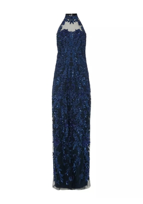 Temperley London Genevieve gown dress - Blue