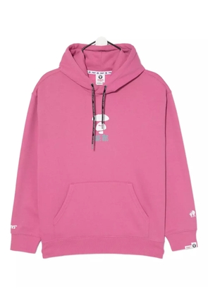 AAPE BY *A BATHING APE® Moonface hoodie - Pink